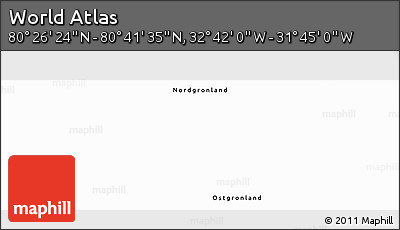 Satellite Panoramic Map of the Area around 80° 33' 59" N, 32° 13' 30" W