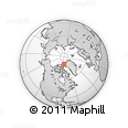 Outline Map of the Area around 80° 33' 59" N, 79° 49' 29" W, rectangular outline