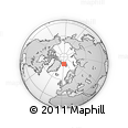 Outline Map of the Area around 80° 47' 32" N, 3° 28' 30" E, rectangular outline