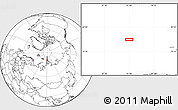 Blank Location Map of the area around 80° 47' 32" N, 91° 1' 30" E