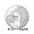Where is the area around 81° 1' 0" N, 31° 22' 30" W located? Outline Map of the Area around 81° 1' 0" N, 31° 22' 30" W, rectangular outline