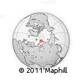Outline Map of the Area around 81° 1' 0" N, 74° 52' 30" E, rectangular outline