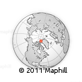 Outline Map of the Area around 81° 1' 0" N, 77° 16' 30" W, rectangular outline