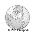 Outline Map of the Area around 81° 1' 0" N, 93° 34' 29" E, rectangular outline