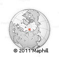 Outline Map of the Area around 81° 1' 0" N, 95° 16' 30" E, rectangular outline