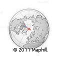 Outline Map of the Area around 81° 14' 22" N, 0° 4' 30" E, rectangular outline