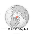 Outline Map of the Area around 81° 14' 22" N, 74° 43' 29" W, rectangular outline