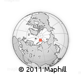 Outline Map of the Area around 81° 14' 22" N, 79° 7' 30" E, rectangular outline