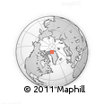 Outline Map of the Area around 81° 27' 39" N, 55° 10' 29" W, rectangular outline