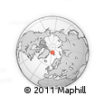 Outline Map of the Area around 81° 27' 39" N, 7° 43' 29" E, rectangular outline