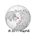 Outline Map of the Area around 81° 40' 50" N, 2° 37' 30" E, rectangular outline