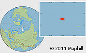 Savanna Style Location Map of the area around 81° 40' 50" N, 72° 19' 29" E