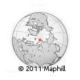 Outline Map of the Area around 81° 40' 50" N, 76° 34' 29" E, rectangular outline