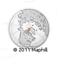 Outline Map of the Area around 81° 40' 50" N, 82° 22' 30" W, rectangular outline