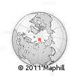 Outline Map of the Area around 81° 40' 50" N, 93° 34' 29" E, rectangular outline