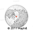 Outline Map of the Area around 81° 53' 57" N, 11° 7' 30" E, rectangular outline