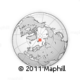 Outline Map of the Area around 81° 53' 57" N, 38° 19' 30" E, rectangular outline