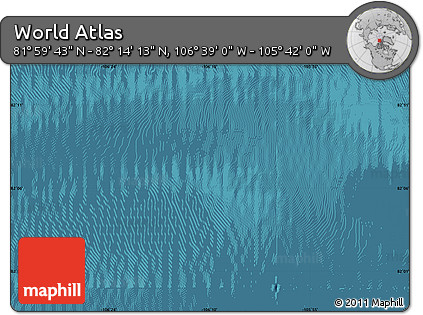 Satellite Map of the Area around 82° 6' 58" N, 106° 10' 30" W