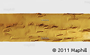 Physical Panoramic Map of the area around 82° 6' 58" N, 72° 10' 30" W