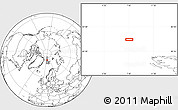 Blank Location Map of the area around 82° 6' 58" N, 7° 43' 29" E