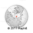 Outline Map of the Area around 82° 19' 54" N, 108° 52' 30" E, rectangular outline