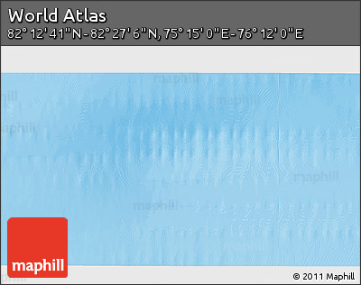 Physical 3D Map of the Area around 82° 19' 54" N, 75° 43' 29" E