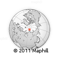 Outline Map of the Area around 82° 32' 44" N, 100° 22' 30" E, rectangular outline