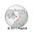 Outline Map of the Area around 82° 32' 44" N, 10° 16' 30" E, rectangular outline