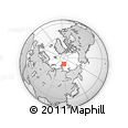 Outline Map of the Area around 82° 45' 30" N, 116° 31' 30" E, rectangular outline
