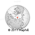 Outline Map of the Area around 82° 58' 10" N, 101° 13' 29" E, rectangular outline