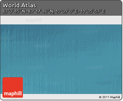 Satellite 3D Map of the Area around 83° 10' 46" N, 11° 7' 30" E