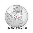 Outline Map of the Area around 83° 23' 16" N, 99° 31' 30" E, rectangular outline