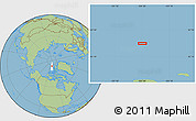 Savanna Style Location Map of the area around 83° 48' 1" N, 104° 28' 29" W