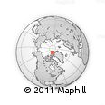 Outline Map of the Area around 83° 48' 1" N, 84° 4' 29" W, rectangular outline