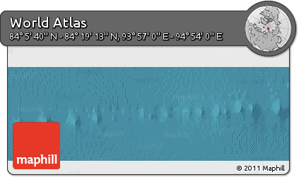 Satellite Panoramic Map of the Area around 84°&nbsp;12'&nbsp;27"&nbsp;N,&nbsp;94°&nbsp;25'&nbsp;30"&nbsp;E