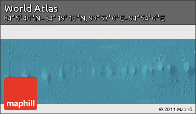 Satellite Panoramic Map of the Area around 84°&nbsp;12'&nbsp;27"&nbsp;N,&nbsp;94°&nbsp;25'&nbsp;30"&nbsp;E