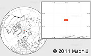 Blank Location Map of the area around 84° 48' 28" N, 18° 46' 29" E