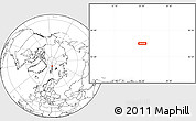 Blank Location Map of the area around 85° 0' 19" N, 25° 34' 30" E