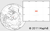 Blank Location Map of the area around 85° 0' 19" N, 92° 43' 29" E