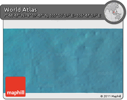 Satellite 3D Map of the Area around 8° 2' 17" N, 106° 19' 29" E