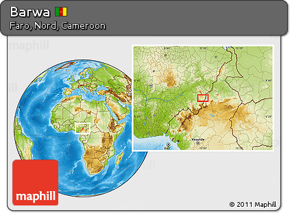 Physical Location Map of Barwa