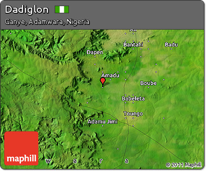 Satellite Map of Dadiglon
