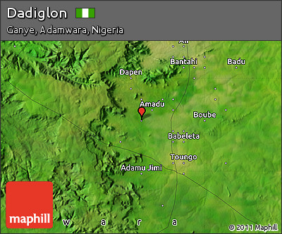Satellite Map of Dadiglon