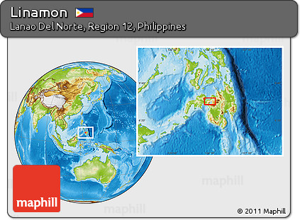 Physical Location Map of Linamon