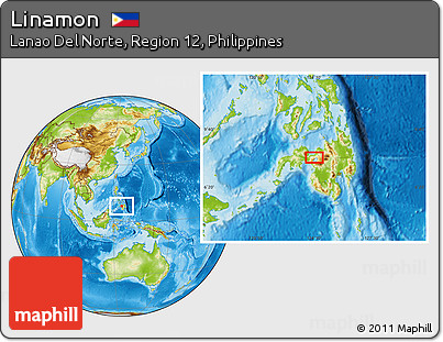 Physical Location Map of Linamon
