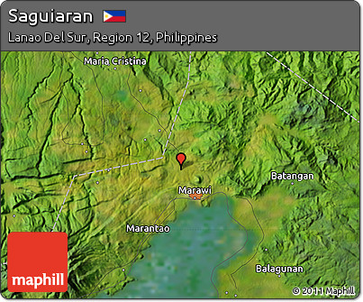 Satellite Map of Saguiaran