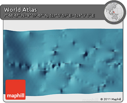 Satellite 3D Map of the Area around 8° 2' 17" N, 127° 34' 30" E