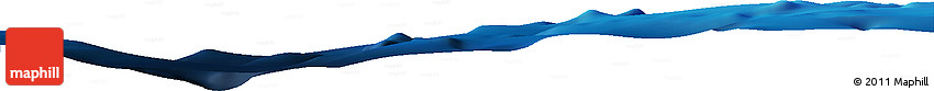 Shaded Relief Horizon Map of the Area around 8° 2' 17" N, 127° 34' 30" E