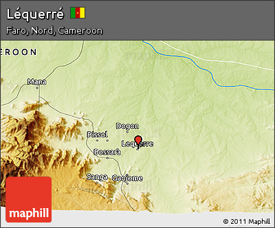 Physical 3D Map of Léquerré