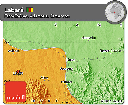 Political Map of Labaré